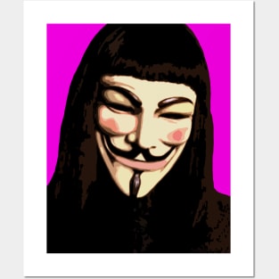 guy fawkes Posters and Art